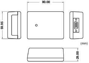 定置式バーコードスキャナ MODEL1045N