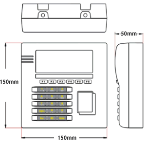 5100-MPX 外形寸法図