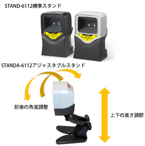 オムニスタイル快速快適エリアイメージャMODEL 6112シリーズ スタンド使用例