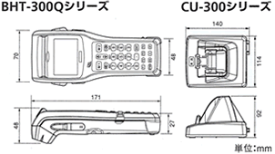 二次元コード対応ハンディターミナル