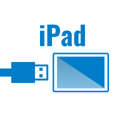 iPadとUSB接続できるバーコードスキャナー