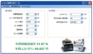 エコ効果分析ツール