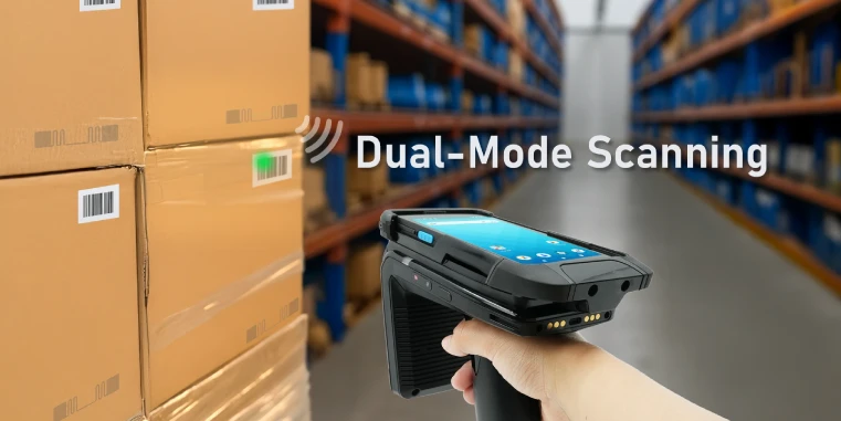 デュアルトリガ搭載でワンタッチ切替