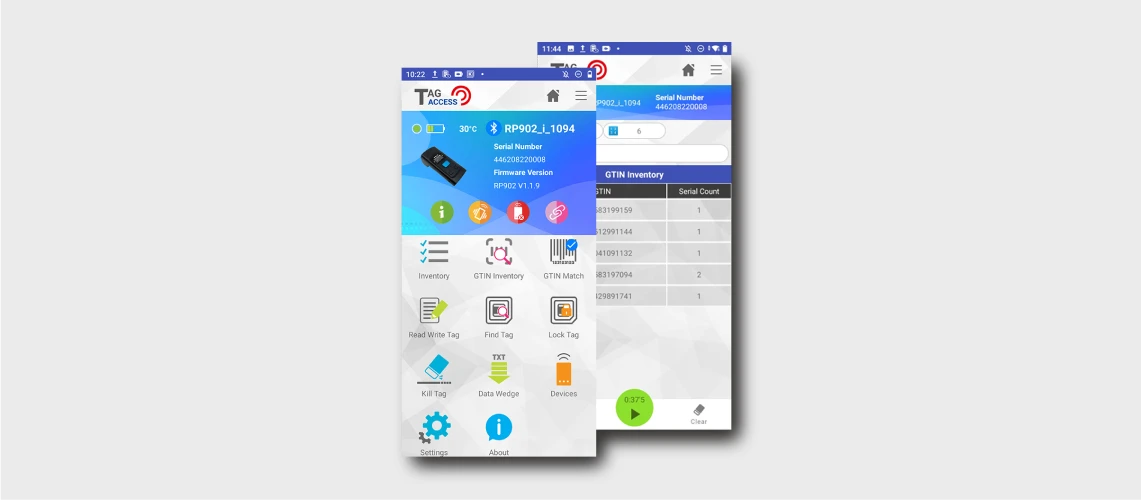 現場作業を効率化するRFID運用アプリ「TagAccess2」