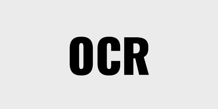 OCRフォント読み取り対応（オプション）