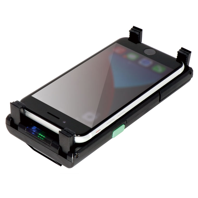 法人向けスマートフォン＋装着型バーコードリーダー 専用ハンディターミナルをリプレース DX加速