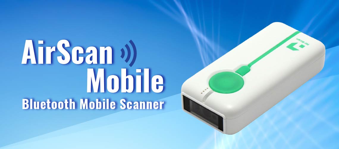 メモリ搭載コンパクトモバイルリーダ/コレクタ AirScan Mobile