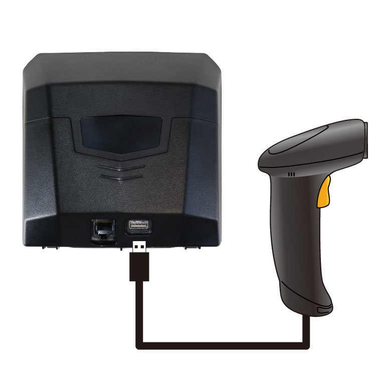 USB2.0 HUB機能搭載