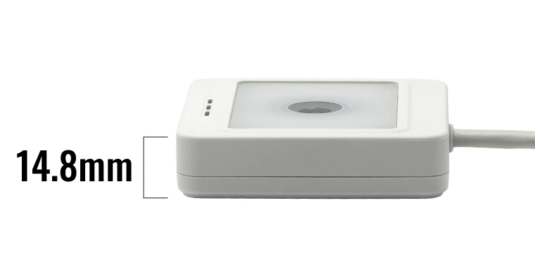 省スペース設計でPOSレジや受付端末に最適