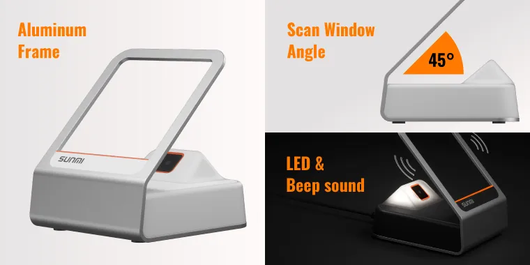 美しさと操作性を両立した設計｜SUNMI Blink2