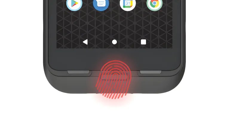 CT47ni 指紋認証によるセキュリティ強化