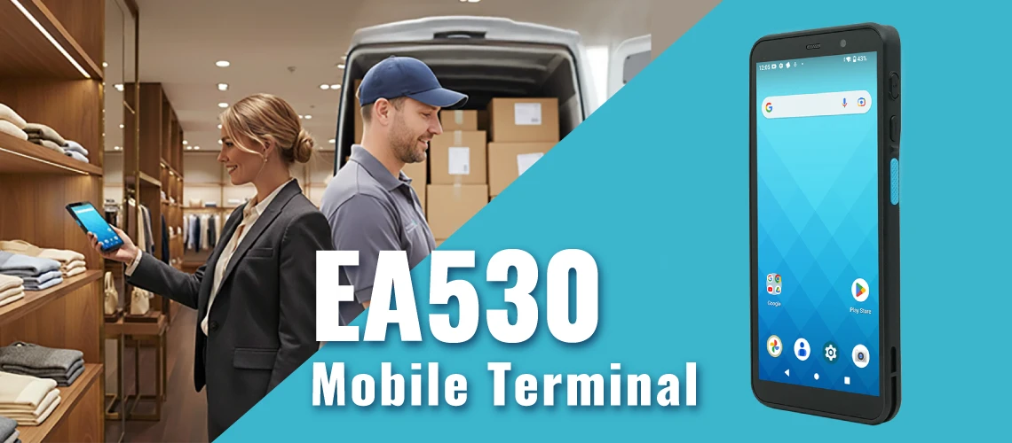 6インチ業務用Androidハンディターミナル EA530