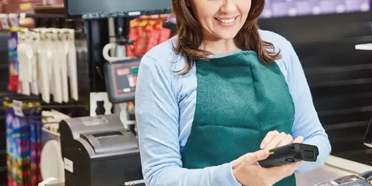 信頼性の高いWi-Fiとリアルタイム通信機能 RK26 Android ハンディターミナル キーパッド付