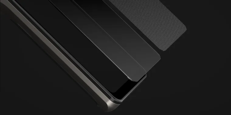 決済ハンディターミナルの指紋防止コーティング