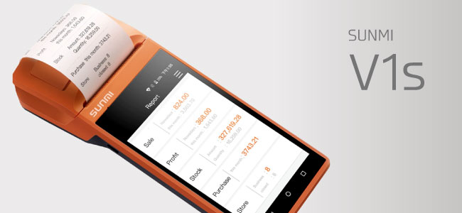 SUNMI V1s プリンタ搭載 ターミナル