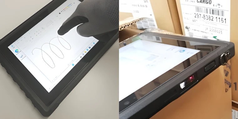 作業効率を高める快適な操作性