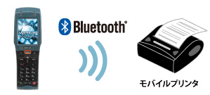 Bluetoothで楽々ラベル発行
