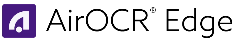 Android用OCR AirOCR Edge ロゴ