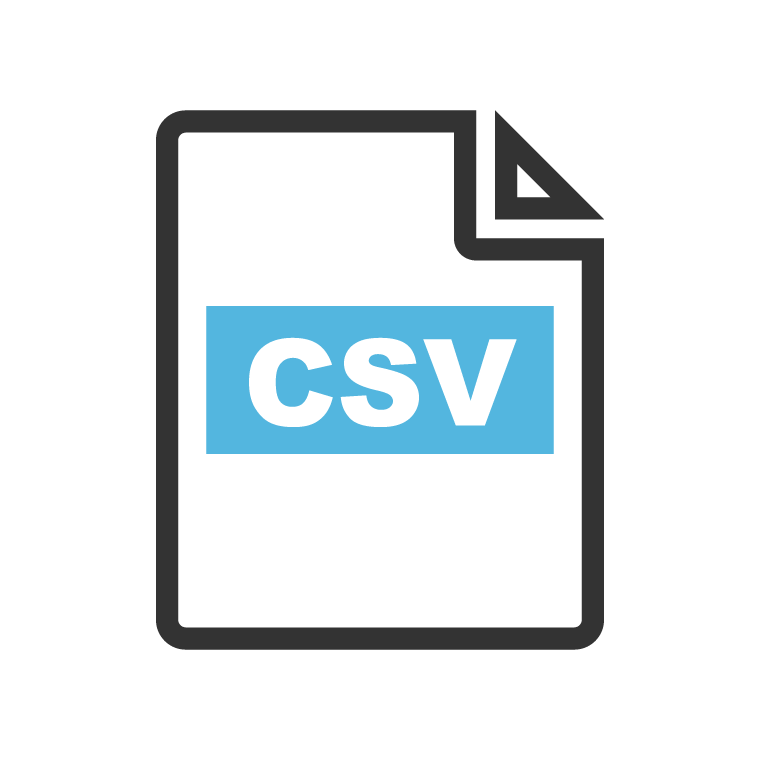 CSVデータのダウンロード