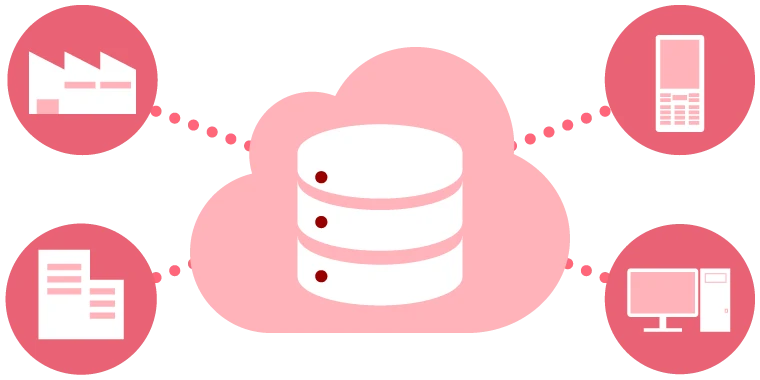 クラウドデータベースの利用が可能
